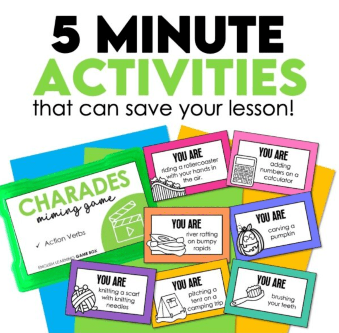 5 Minute ESL Activities for Busy Teachers - Hot Chocolate Teachables