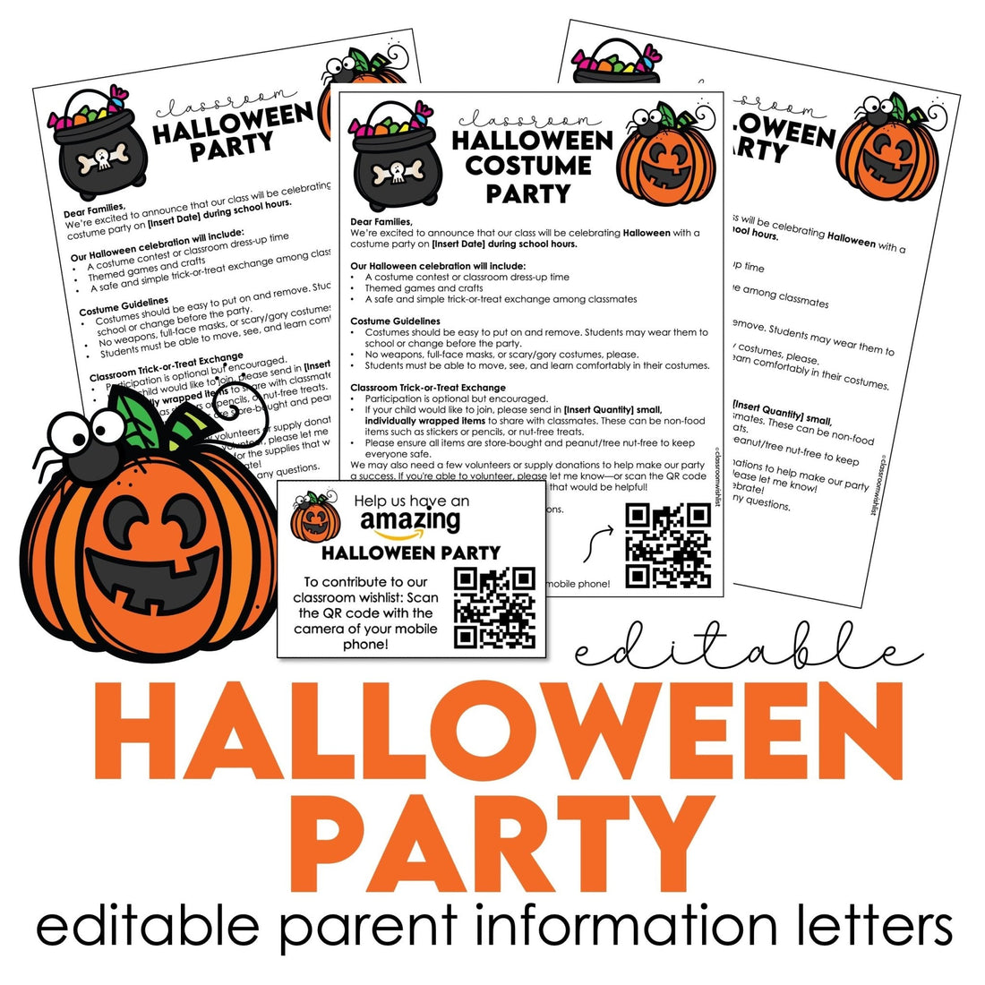 How to Plan a Calm, Organized, and Fun Classroom Halloween Party - Hot Chocolate Teachables