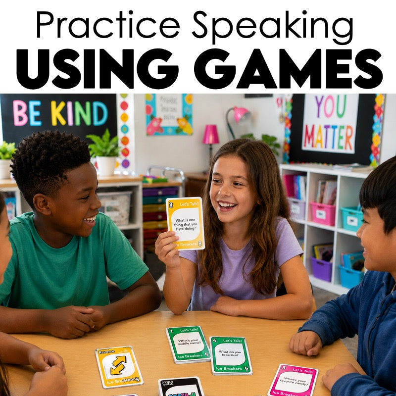 From Worksheets to Real Conversations: How Speaking Games Build Confident ESL Speakers