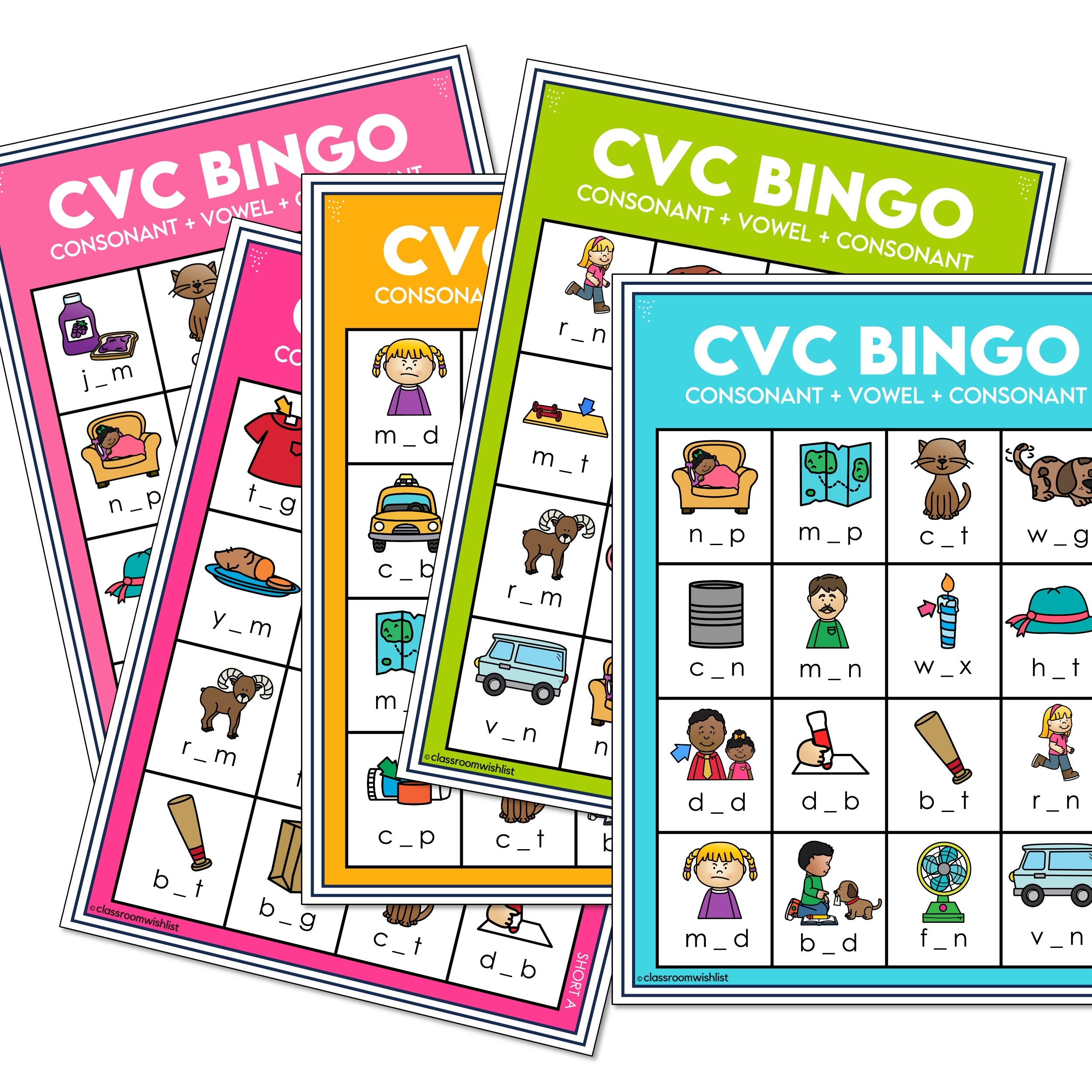 CVC | Sight Words - Hot Chocolate Teachables