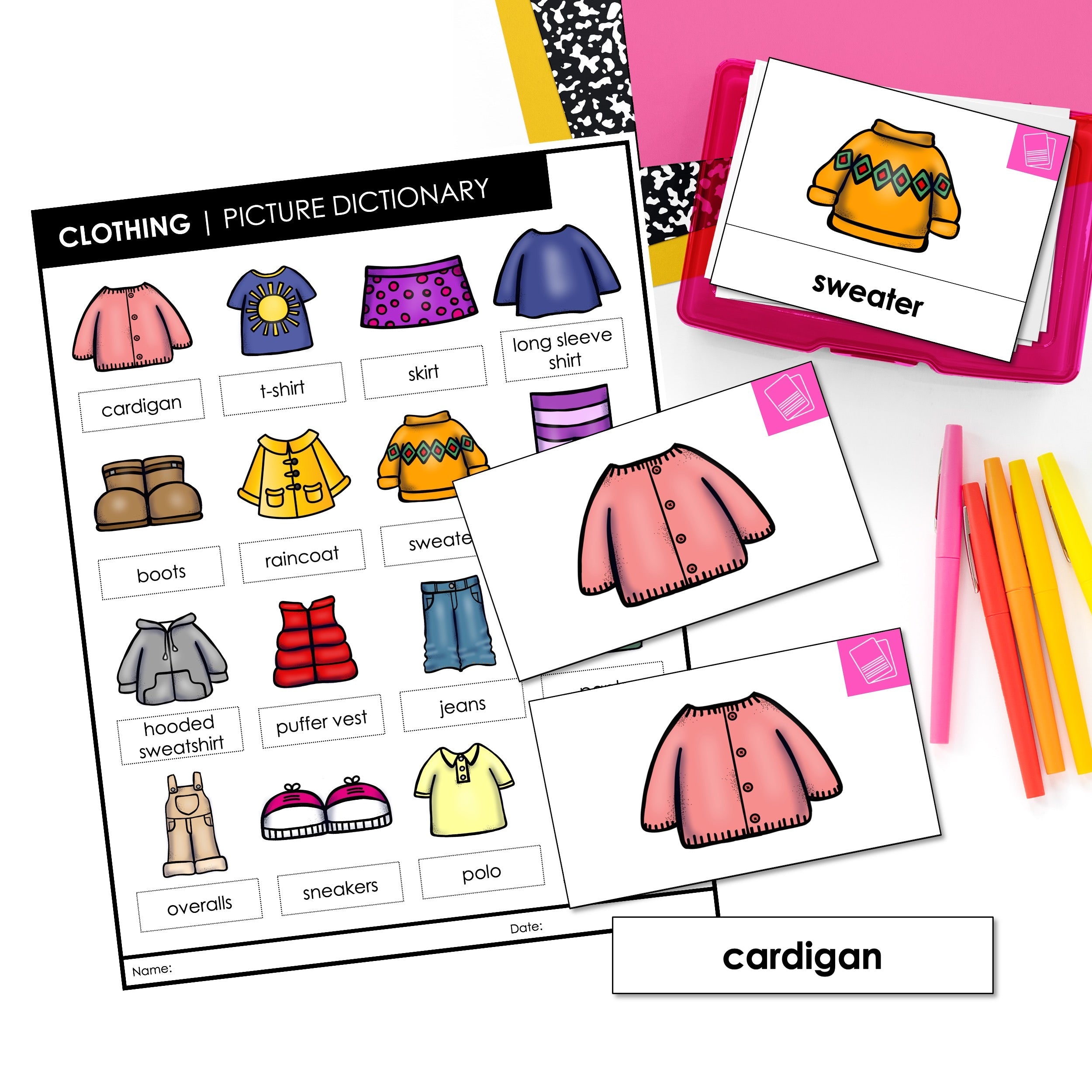 Flashcards - Hot Chocolate Teachables