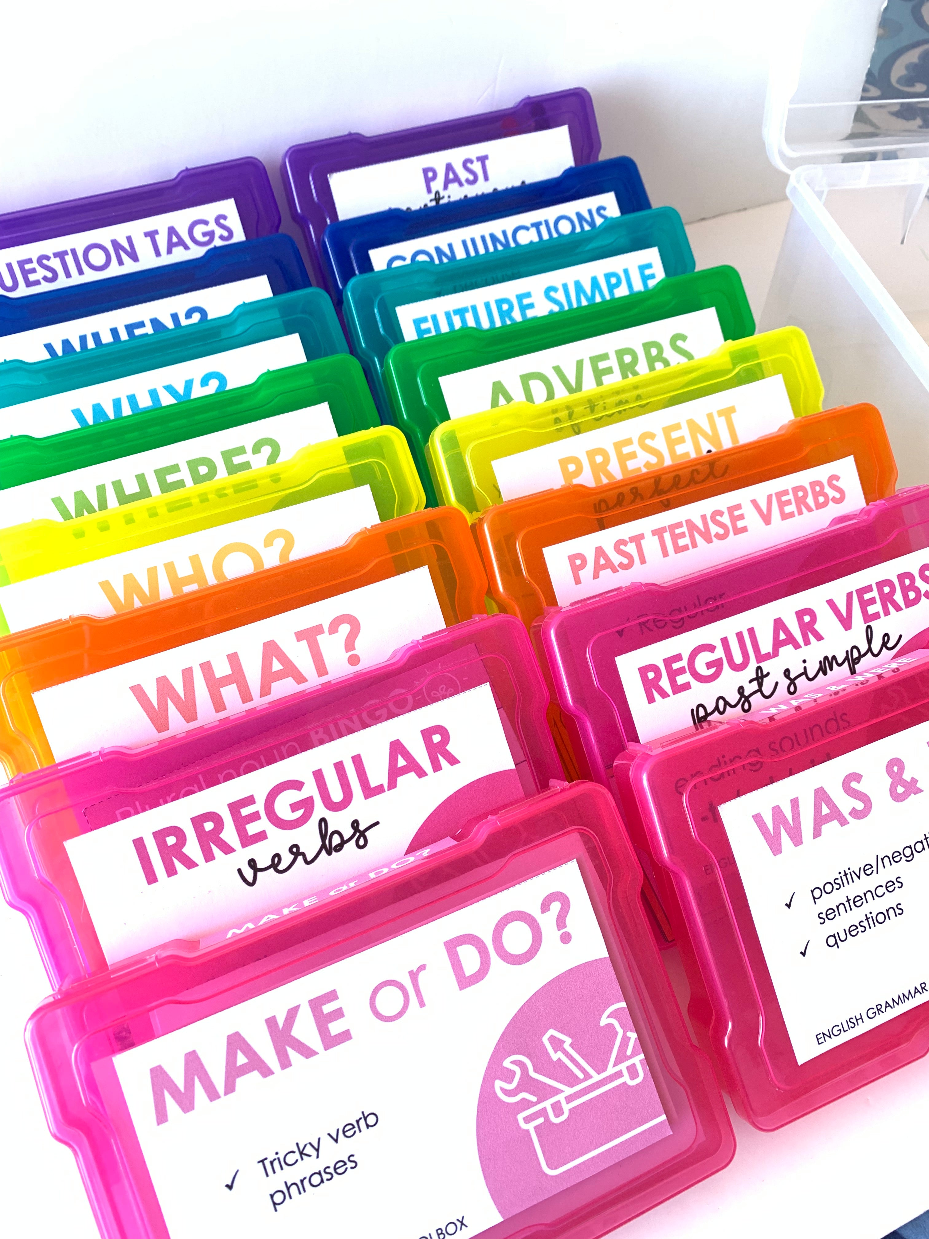 Task Cards for English as a Second Language