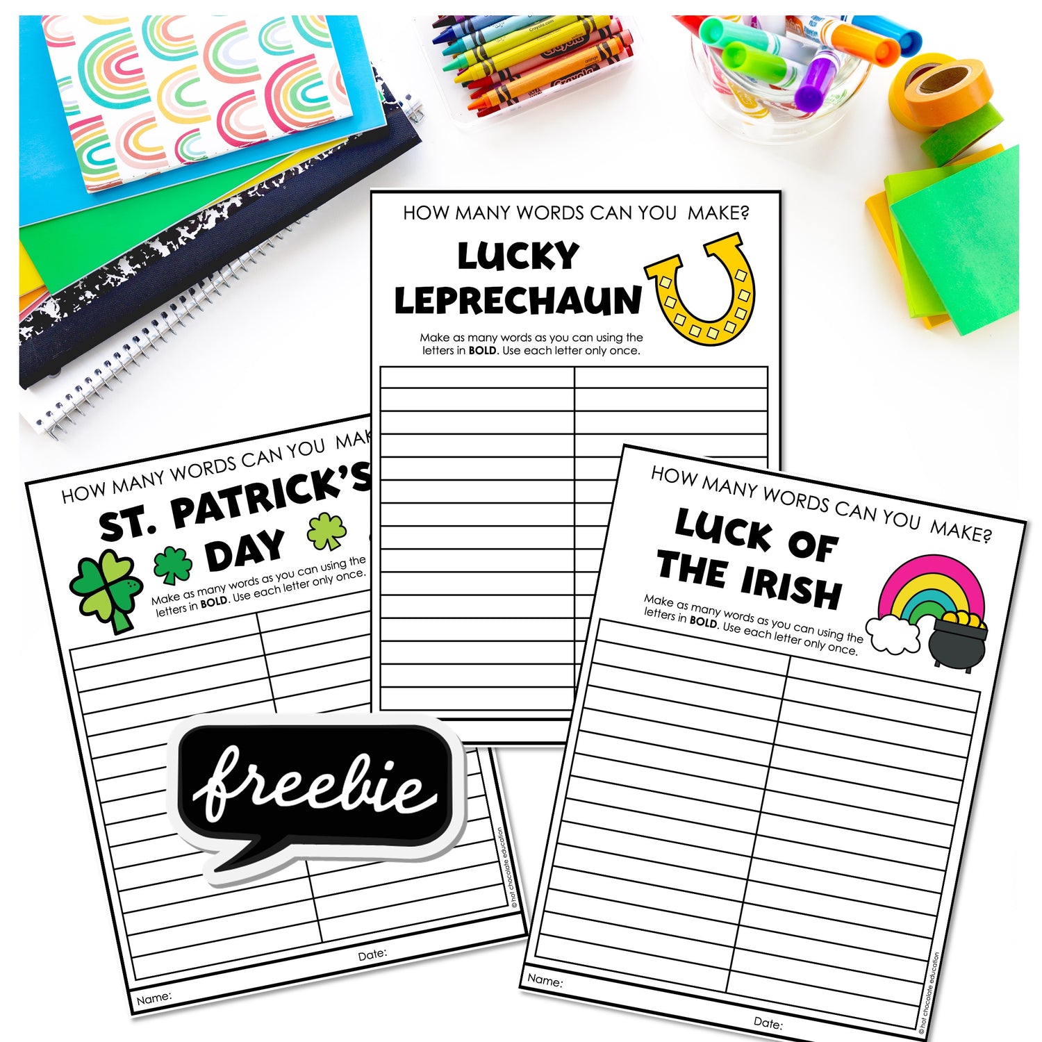 Hot Chocolate Teachables