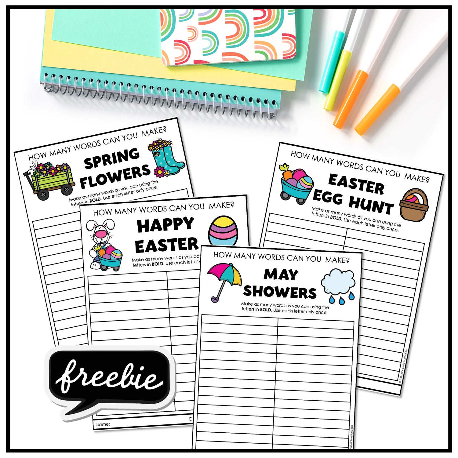 Hot Chocolate Teachables