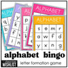 Alphabet Letter Formation Bingo Game | Practice Lowercase Letters - Hot Chocolate Teachables