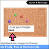 Bulletin Board Mock Up | Cork Board Image | Add your own resources for previews - Hot Chocolate Teachables