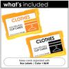 Clothes Vocabulary | Clothing CLIP CARDS for ELL - ESL - EFL - Hot Chocolate Teachables