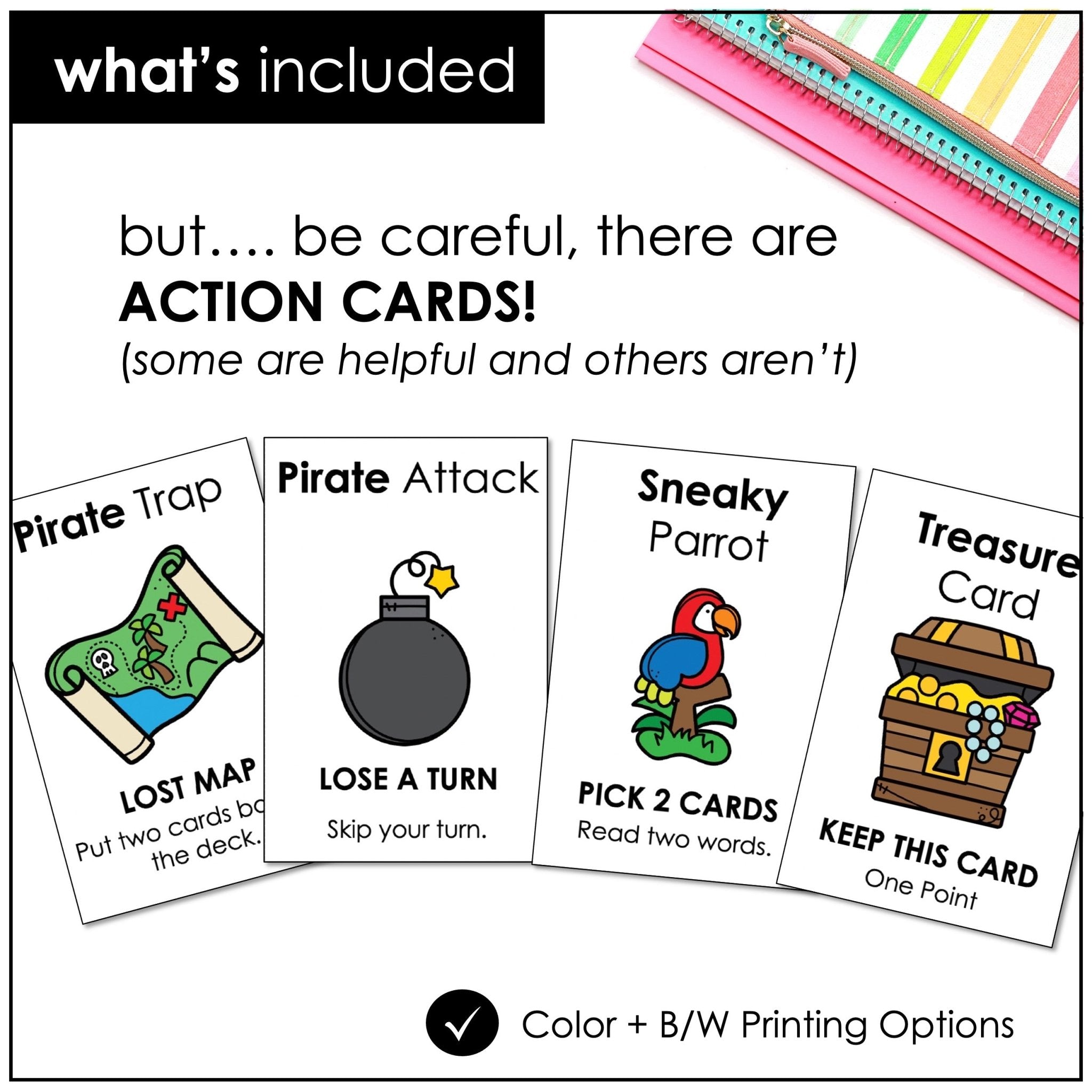 CVC Words Card Game – Short Vowel Phonics with 120 CVC Word Cards - Hot Chocolate Teachables