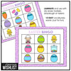 Easter Bingo Game | Fun Vocabulary Activity for Preschool, Kindergarten, and ESL - Hot Chocolate Teachables