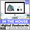 ESL House Vocabulary - Household Items Digital Flashcards & Picture Dictionary - Hot Chocolate Teachables