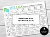 Favorites | Dice Talk Roll and Speak Game | Table Talk Dice - Hot Chocolate Teachables