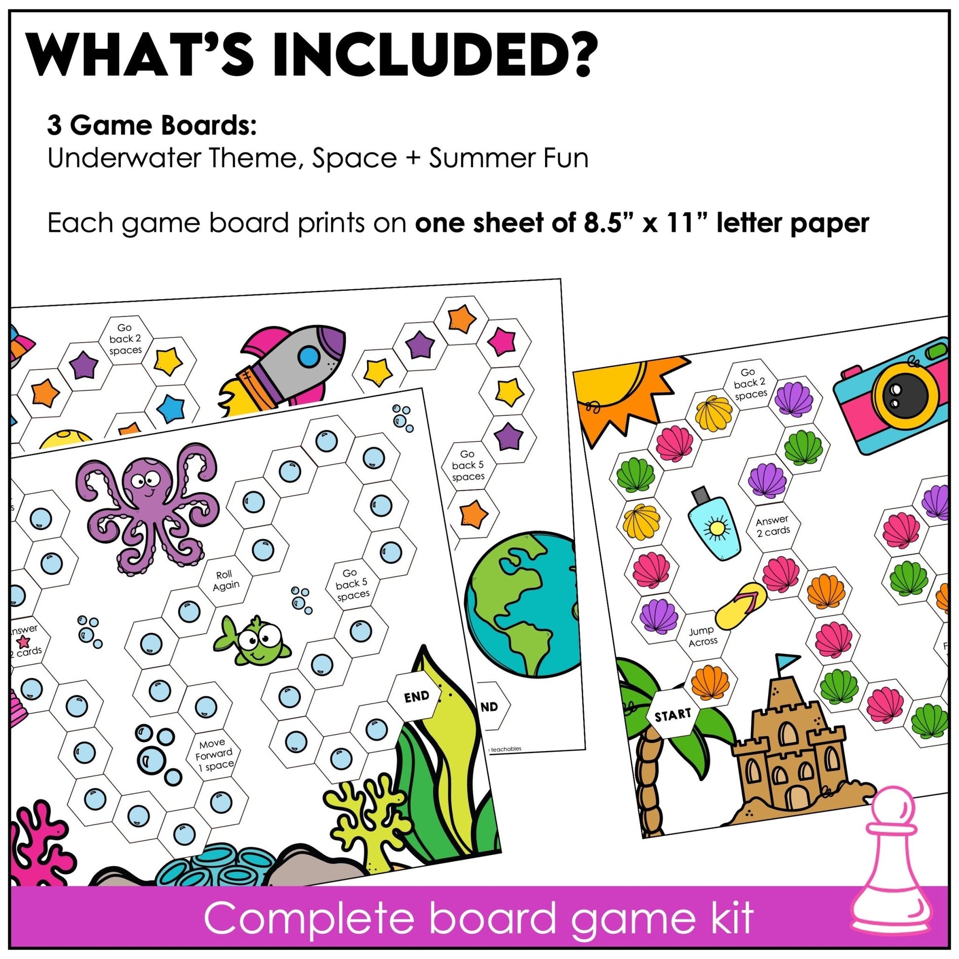 Fry’s Second 100 Sight Words Board Games – Words 101–200 Reading Center Activity - Hot Chocolate Teachables