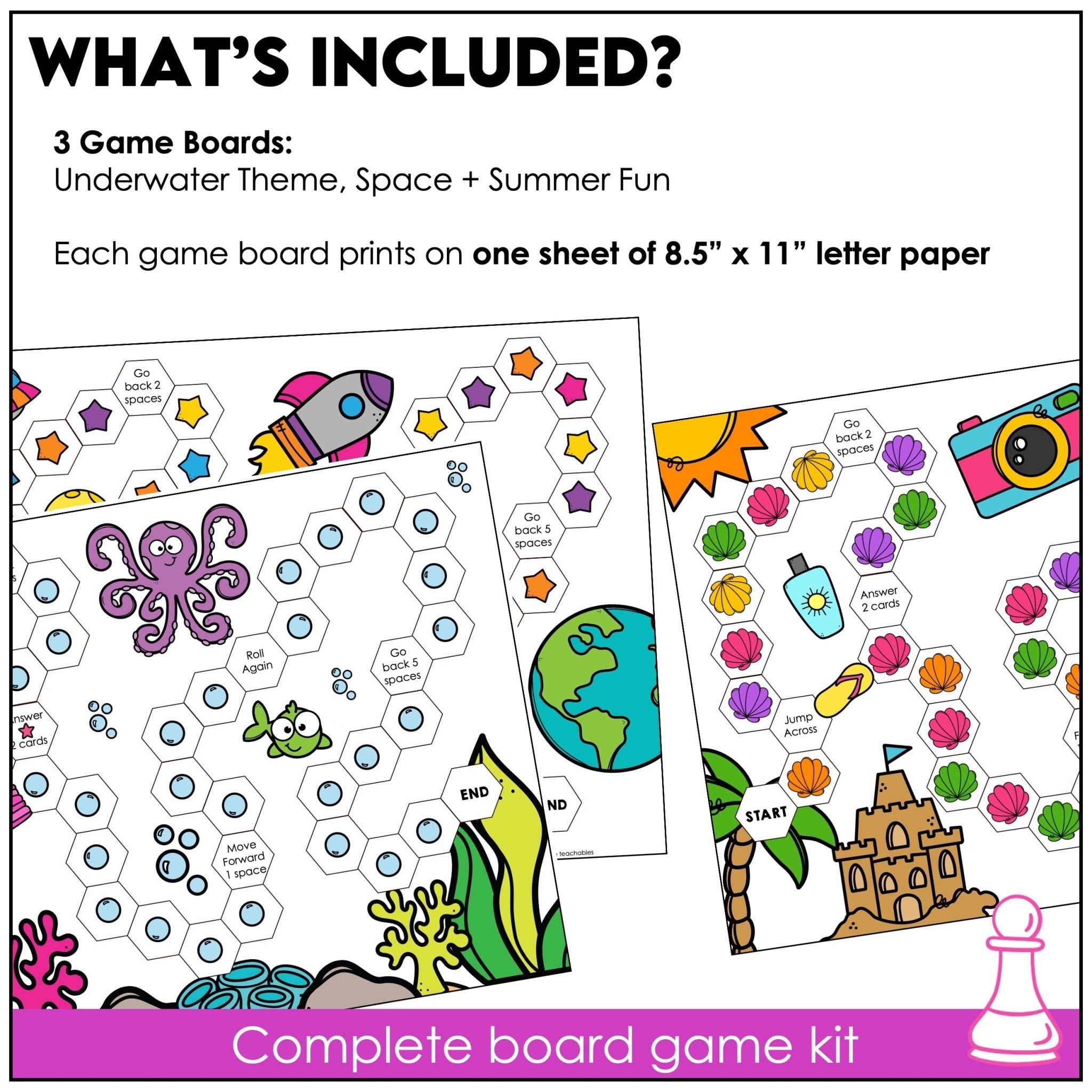 Fry’s Second 100 Sight Words Board Games – Words 101–200 Reading Center Activity - Hot Chocolate Teachables