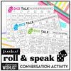 Roll & Speak: Dice Conversation Game | Fun Speaking Activity ESL & ELA | Freebie - Hot Chocolate Teachables