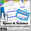 Space Exploration & Science Topic Conversation Questions for Speaking Practice - Hot Chocolate Teachables