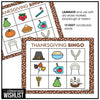 Thanksgiving Bingo Game for Preschool & Kindergarten | ESL Vocabulary Activity - Hot Chocolate Teachables