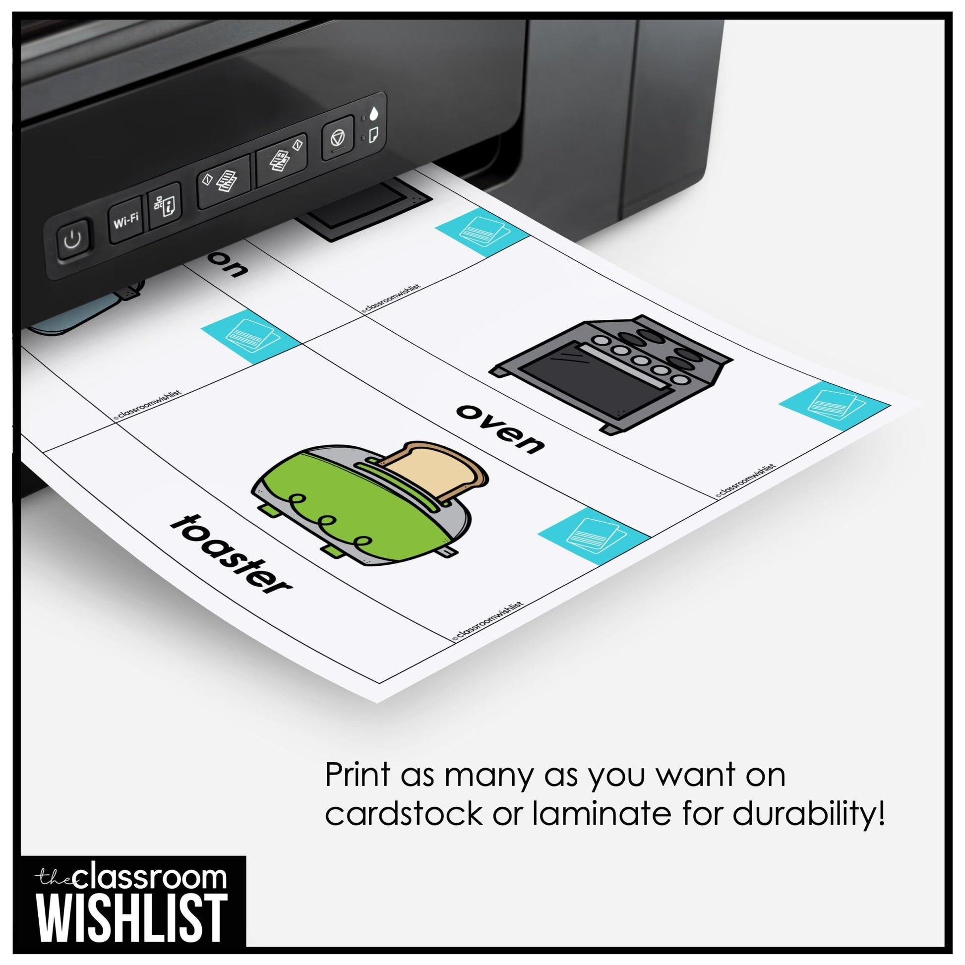 Things in a House Vocabulary Flashcard Bundle | Print & Digital | ESL, EFL, ELL - Hot Chocolate Teachables