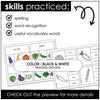 Vegetable Vocabulary CLIP CARD activity task cards for ELL - ESL - EFL - Hot Chocolate Teachables