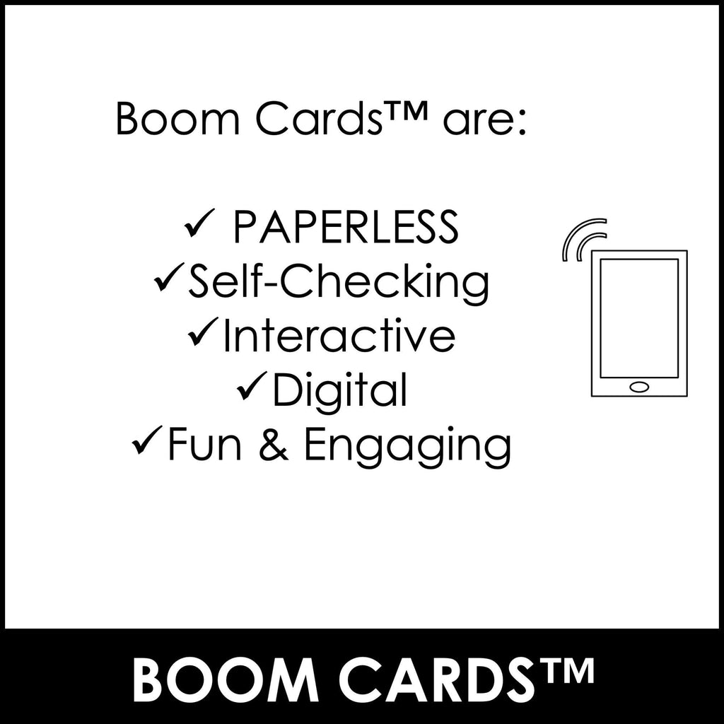 Action Verb BOOM CARDS™ | Present Continuous Sentence Building Activity - Hot Chocolate Teachables