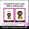 Action Verb Vocabulary Flashcards | ESL Flash Cards Volume 1 - Hot Chocolate Teachables