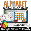 Alphabet Bingo Bundle : Summer Theme Game Board Pack - Hot Chocolate Teachables