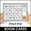 Autumn Number Recognition 1-20 Bingo Game - NUMBER SENSE 1-20 Boom Cards - Hot Chocolate Teachables