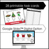 Christmas Task Cards: Sentence Comprehension Activity for ESL, ELA, ELL - Hot Chocolate Teachables