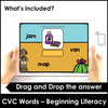 CVC Short A: BOOM CARDS™ – Digital Task Cards for Beginning Readers - Hot Chocolate Teachables