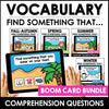 ESL Vocabulary BOOM CARD™ BUNDLE : Spring, Summer, Autumn, Winter - Hot Chocolate Teachables