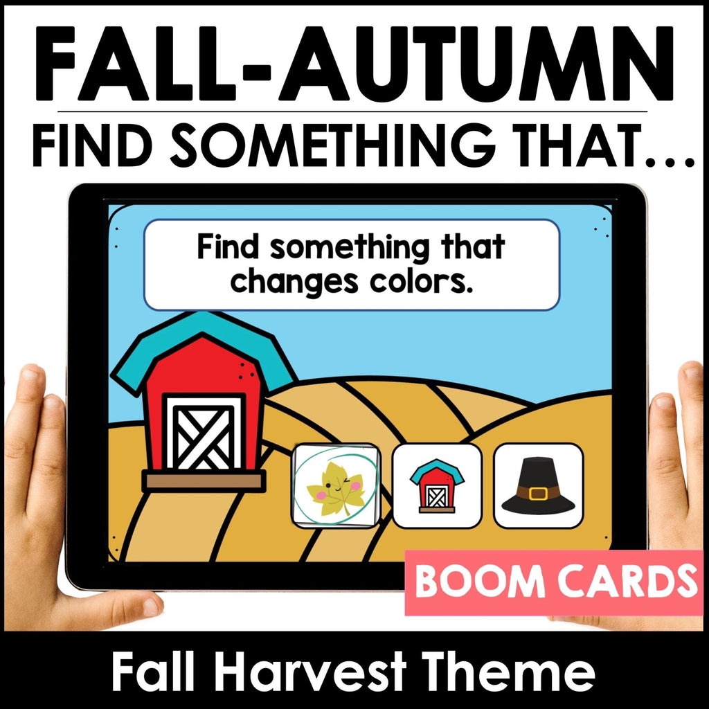 ESL Vocabulary BOOM CARD™ BUNDLE : Spring, Summer, Autumn, Winter - Hot Chocolate Teachables