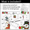 FIRST GRADE Sight Word Board Games for CHRISTMAS - Dolch Aligned Words - Hot Chocolate Teachables