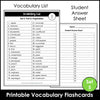 Fruit & Vegetable Vocabulary Flashcards | ESL Task Cards - Hot Chocolate Teachables