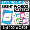 Fry's First 300 Sight Words - Card Game Bundle for 1st - 3rd Grade - Hot Chocolate Teachables