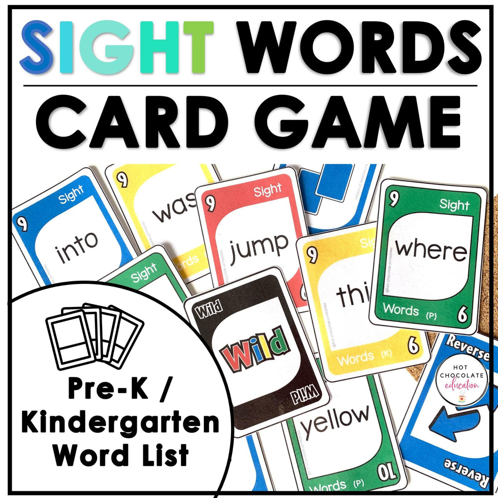 Games Bundle | Sight Words and CVC Short Vowel a-e-i-o-u - Hot Chocolate Teachables