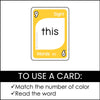 Primer Sight Word Card Game for 1st & 2nd Grade - Hot Chocolate Teachables