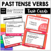 Regular and Irregular Past Tense Verb Task Cards | Sentences and Questions - Hot Chocolate Teachables