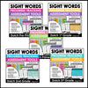 Sight Word Progress Reports BUNDLE | Evaluation Tools Pre-Primer through 3rd - Hot Chocolate Teachables