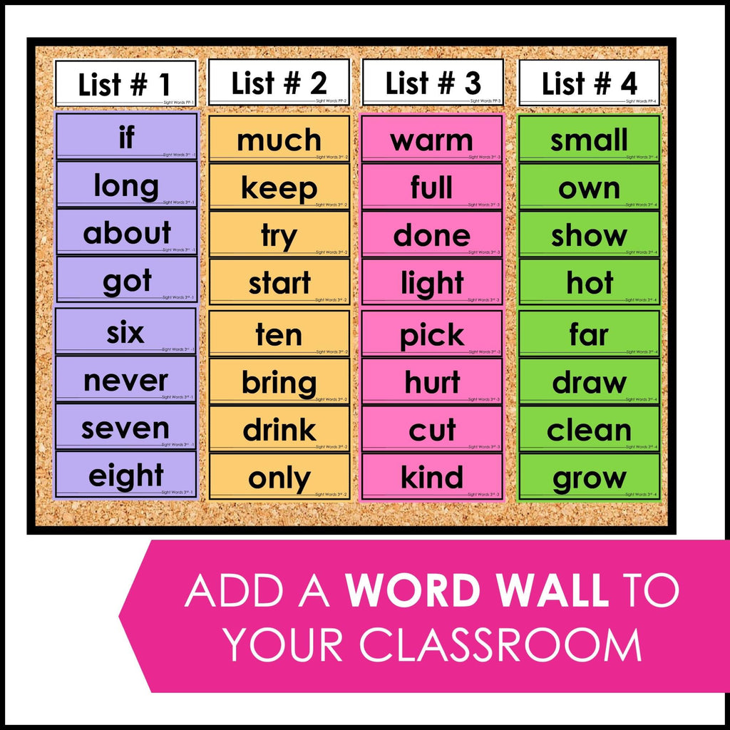 Sight Word Progress Reports - THIRD GRADE | Evaluation Template & Word Wall - Hot Chocolate Teachables