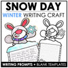 Snow Day Craft | Past Tense Narrative Writing Activity ELA / ESL / EFL - Hot Chocolate Teachables