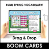 Spring - Easter Vocabulary Digital Bingo Game | Boom Cards™ - Hot Chocolate Teachables