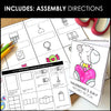 Valentine's Day Mini-Book Activity | Holiday Vocabulary Picture Dictionary - Hot Chocolate Teachables
