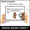 What am I? Christmas Guessing Game BOOM CARDS - Hot Chocolate Teachables