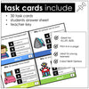 WHY Questions - WH Question Comprehension Task Cards - Hot Chocolate Teachables